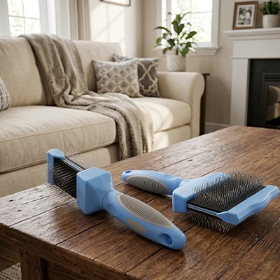brosse pour chat double face tailles salon