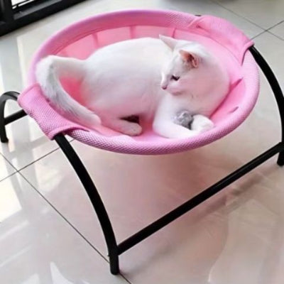 hamac-pour-chat-rose