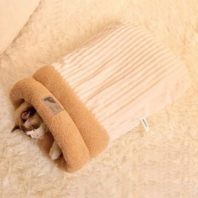Lit pour chat | Velours Côtelé - Mon Adorable Félin