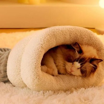 Lit pour chat | Velours Côtelé - Mon Adorable Félin