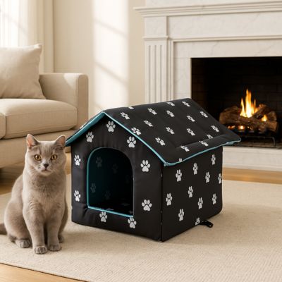 niche exterieur chat abri pliable salon