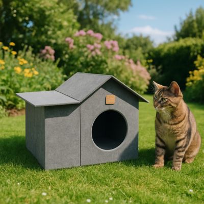 NICHE EXTERIEUR CHAT | TOUTE SAISON