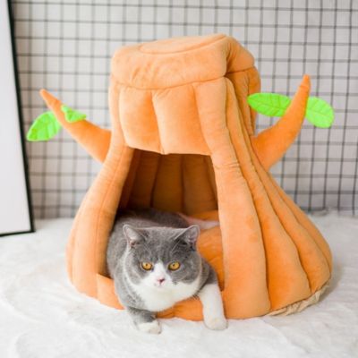 niche pour chat arbre chat dedans