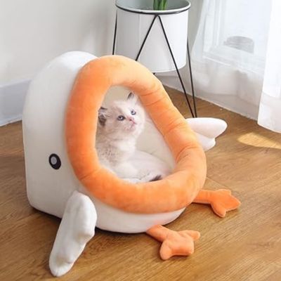 niche pour chat design oie avec chat