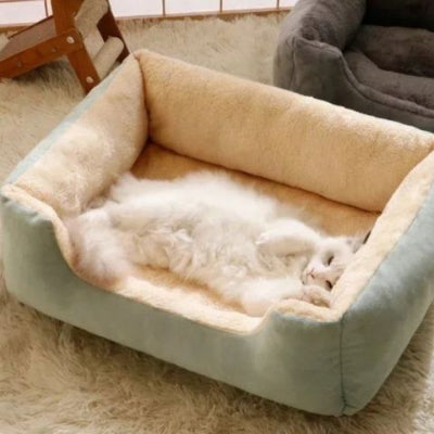 panier-pour-chat-cosy-vert