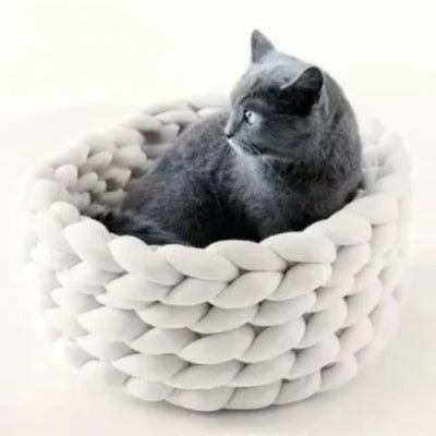 Panier pour chat | Tressé - Mon Adorable Félin
