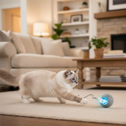 balle interactive chat automatique avec chat