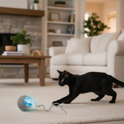 Balle interactive chat automatique chat salon