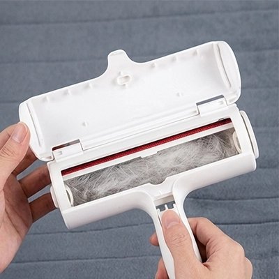 brosse anti poil rouleau bidirectionnel rouge