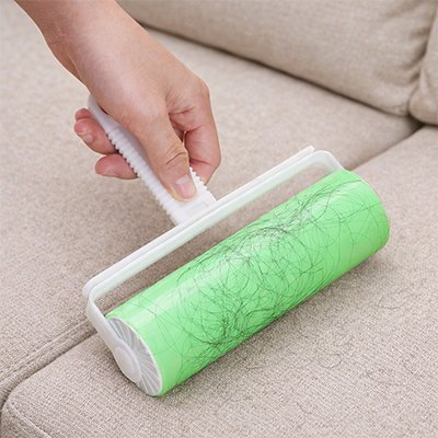 brosse anti poils ecologique verte canape