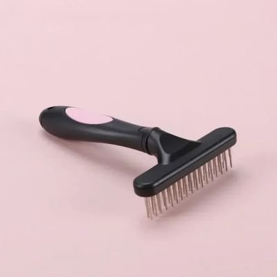 brosse chat design t bar rose