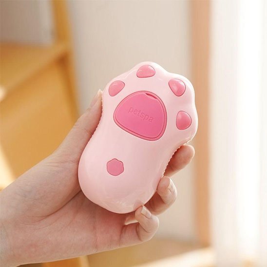 brosse pour chat 3 en 1 rose