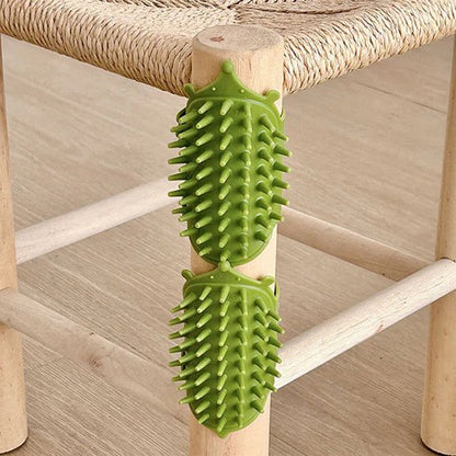 brosse pour chat silicone vert chaise