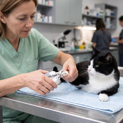 coupe griffe chat poignees ergonomiques veterinaire chat allonge
