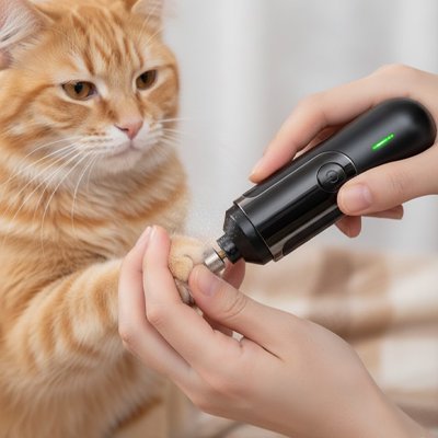 coupe griffe chat pratique noir patte chat