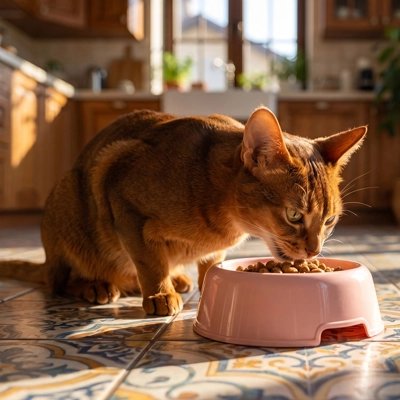 gamelle pour chat rose design sureleve cuisine