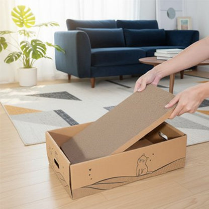 griffoir chat carton reversible salon