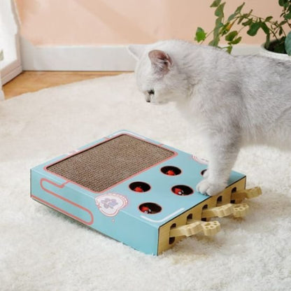 griffoir chat design interactif multifonction chat debout