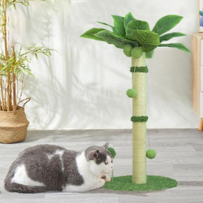 griffoir chat design palmier chat apaise salon