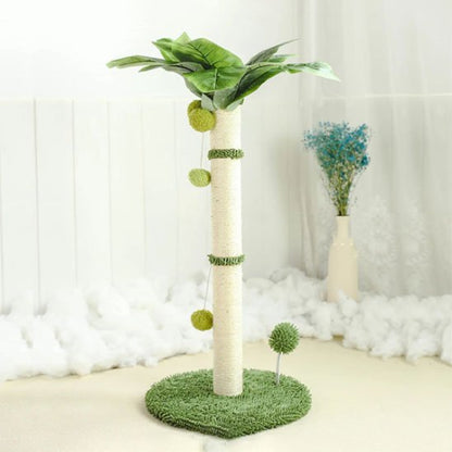 griffoir chat design palmier salon