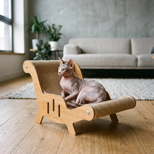 griffoir chat fauteuil chat allonge salon