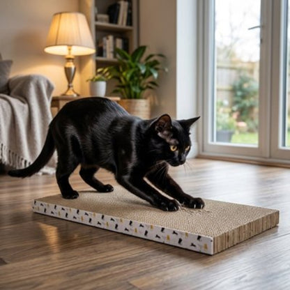 griffoir en carton pour chat planche chat debout