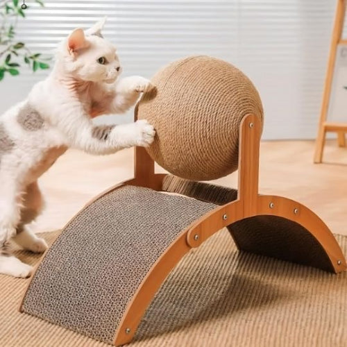 griffoir multifonction chat jouant