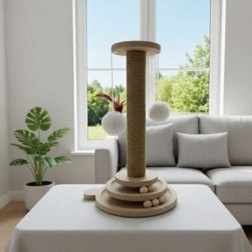 griffoir pour chat amusant table salon