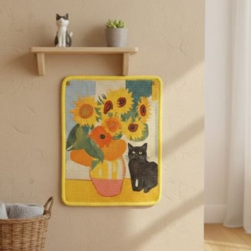 griffoir pour chat fixation murale
