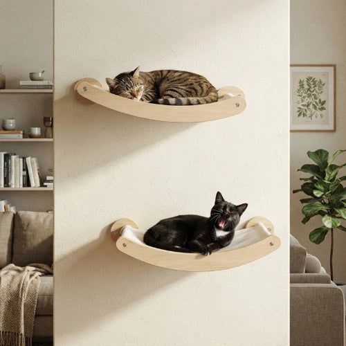 hamac pour chat confortable avec chats