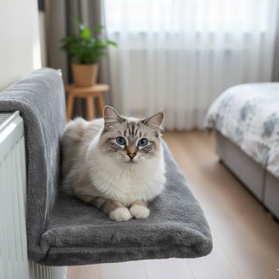 hamac pour chat fixation radiateur chat allonge chambre