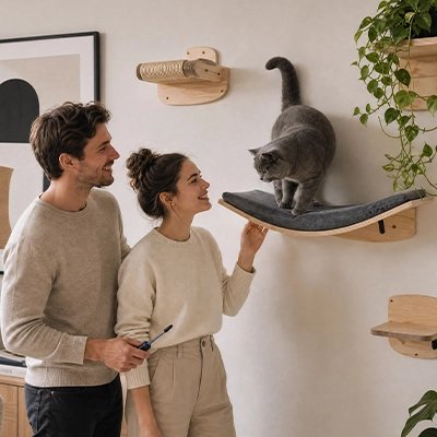 hamac pour chat mural chat debout proprietaires