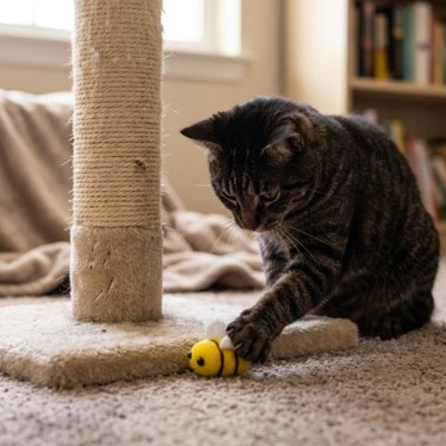 jeux pour chat abeilles chat jouant salon