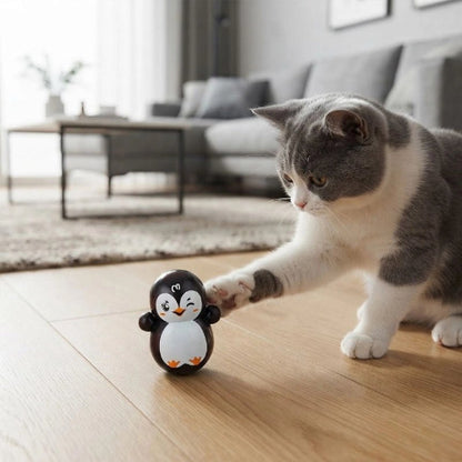 jeux pour chat figurines autoroulantes chat jouant