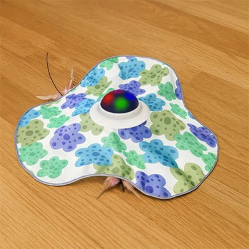 jouet chat interactif design floral