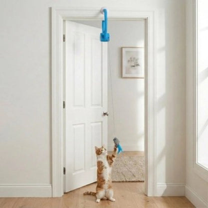 jouet chat interactif retractable chat jouant