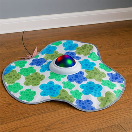 jouet chat interactif style floral