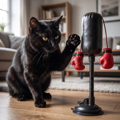 jouet chat punching ball interactif chat jouant salon