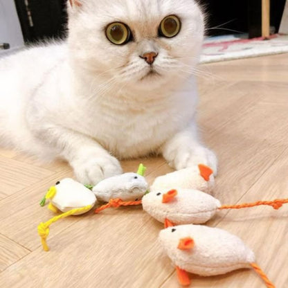 jouet chat souris attractives chat allonge