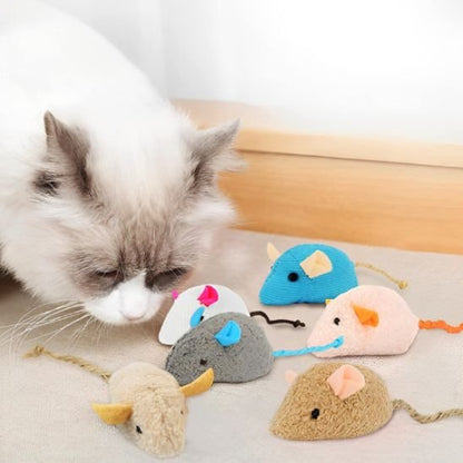 jouet chat souris attractives multicolore chat jouant