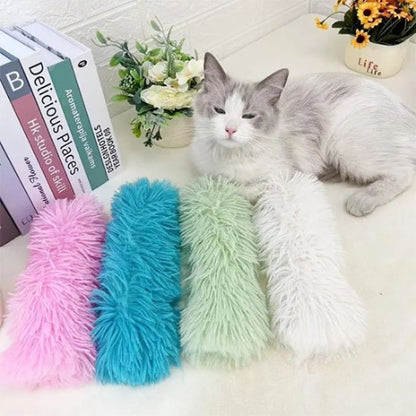 jouet pour chat coussin allonge multicolore chat apaise