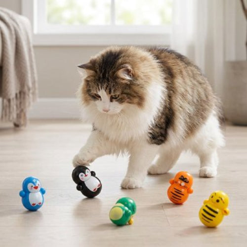 jouet pour chat figurines animaux chat debout