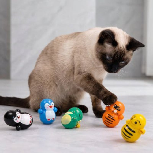 jouet pour chat figurines animaux chat jouant