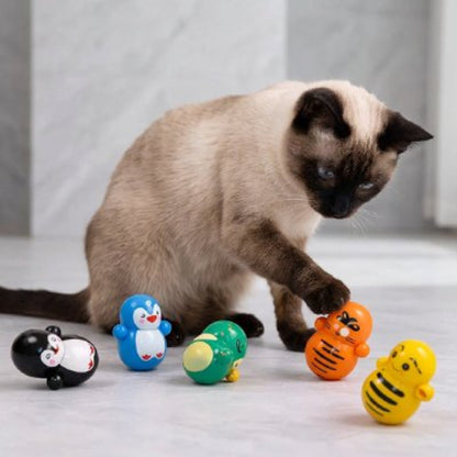 jouet pour chat figurines animaux chat jouant