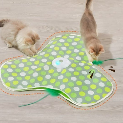 jouet pour chat style floral chats jouant