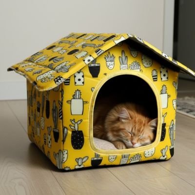 maison pour chat impermeable chat dormant
