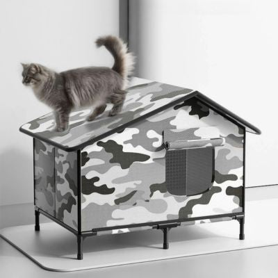 niche à chat extérieur heattech