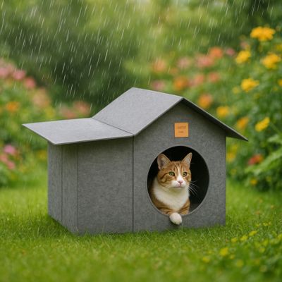 NICHE EXTERIEUR CHAT | TOUTE SAISON