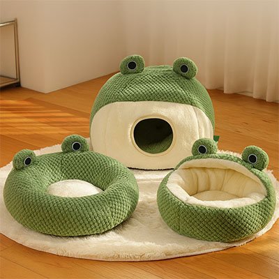 niche pour chat grenouille modeles dome panier lit salon