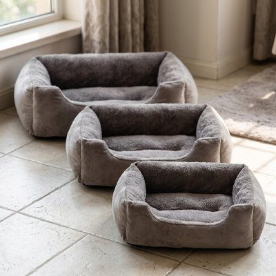 panier chat gris multi tailles salon